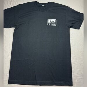 DIXXON Black Short-Sleeve Tee with White Chest Patch